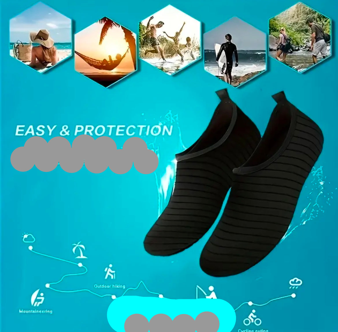 Schutz für Füße - Schocken